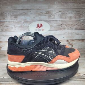 Asics Gel-Lyte V Trainers Women’s Size 8.5 Black Leather Comfort Running Shoes